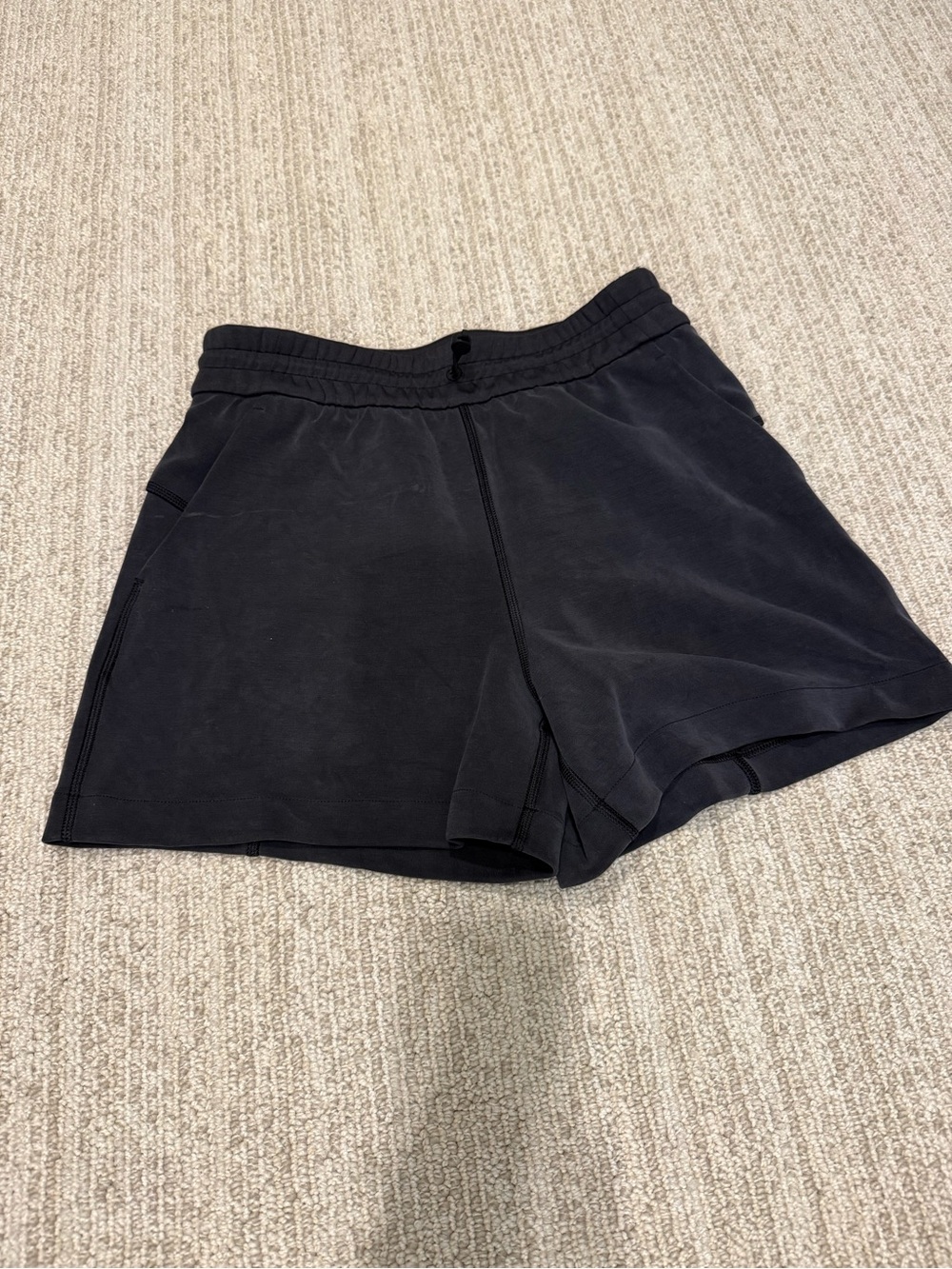 lululemon athletica Black softstreme Lounge Shorts